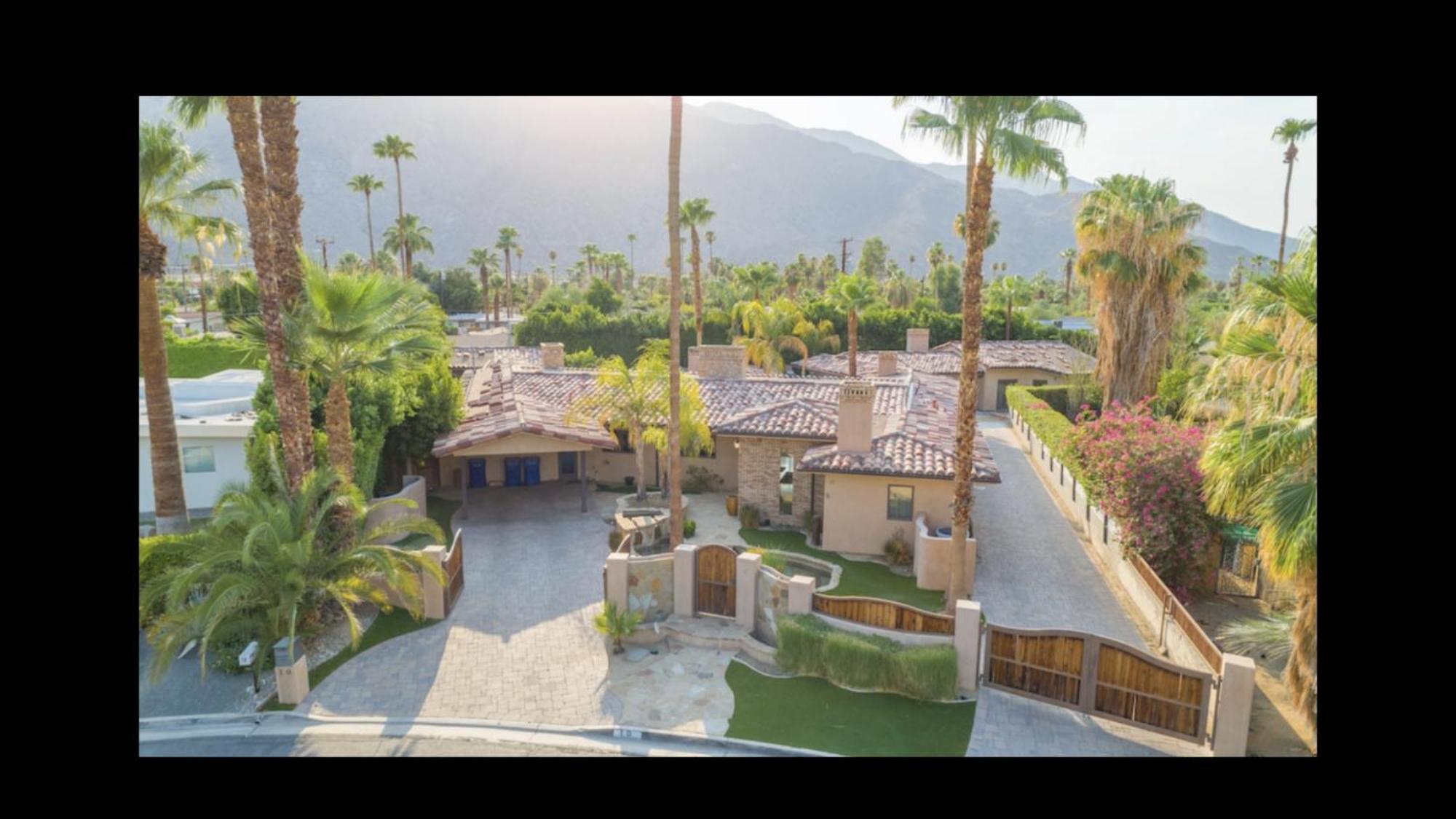 Warm Sands Villa-Moving River/Island Palm Springs Eksteriør billede