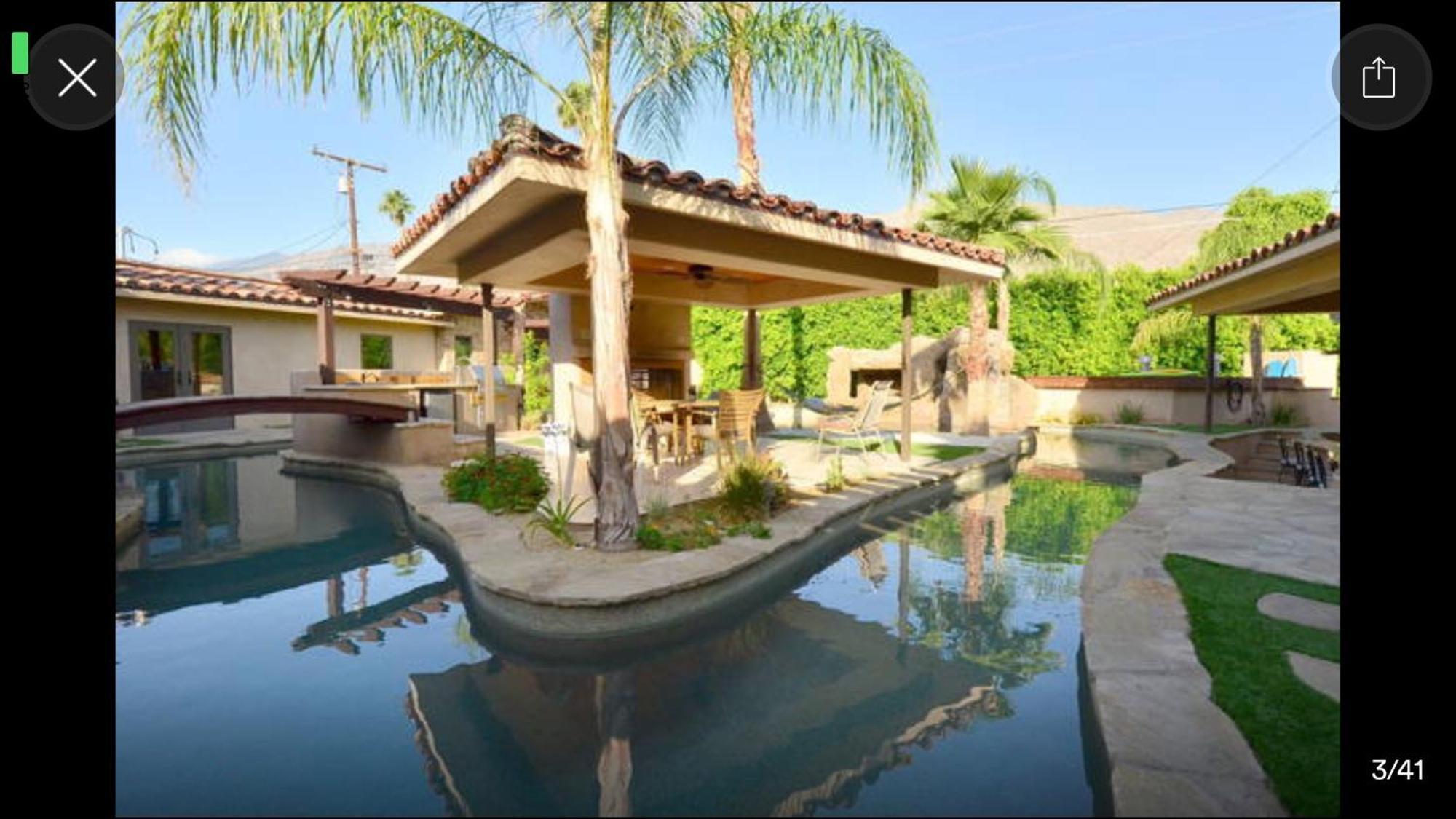 Warm Sands Villa-Moving River/Island Palm Springs Eksteriør billede