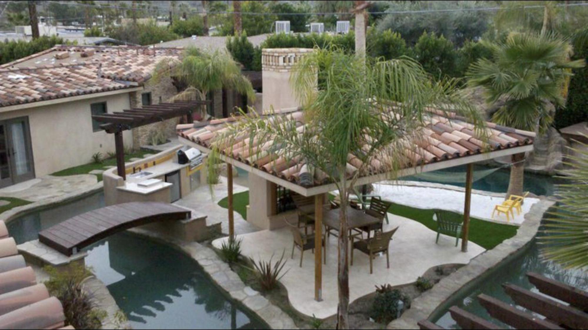 Warm Sands Villa-Moving River/Island Palm Springs Eksteriør billede