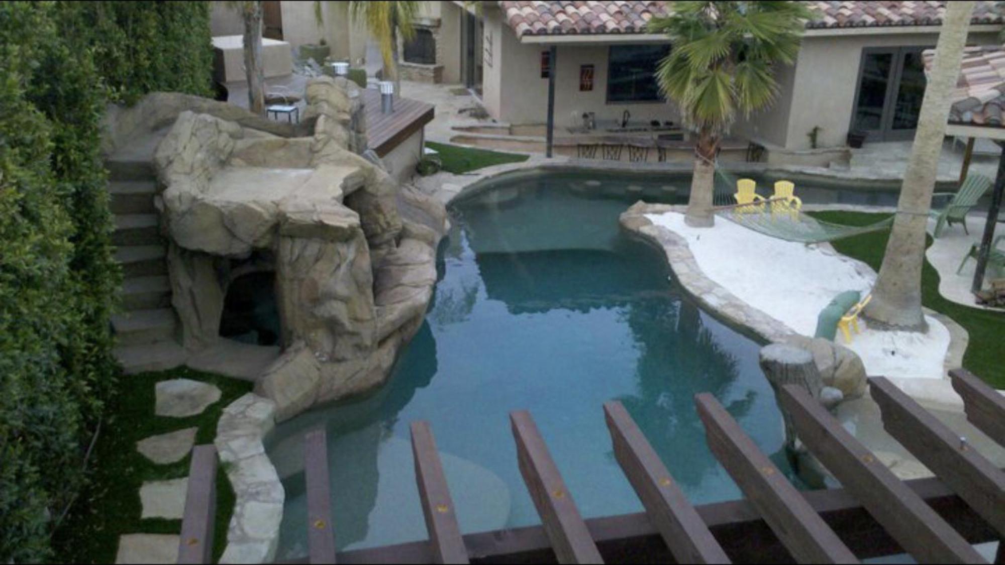 Warm Sands Villa-Moving River/Island Palm Springs Eksteriør billede